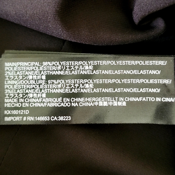 NWT KEEPSAKE Off Shoulder Cocktail Dress Black Size M YKK Zipper - Picture 11 of 12